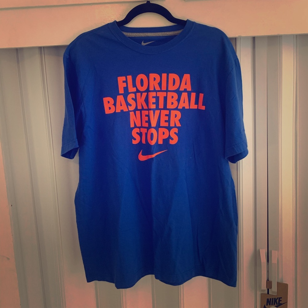 NIKE Florida Basketball T-shirt for sale